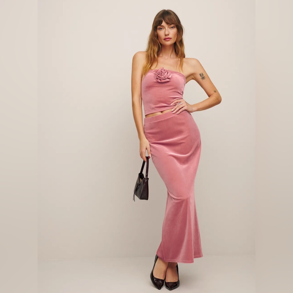 NWT Adalynn Knit Two Piece in Light Pink Velvet